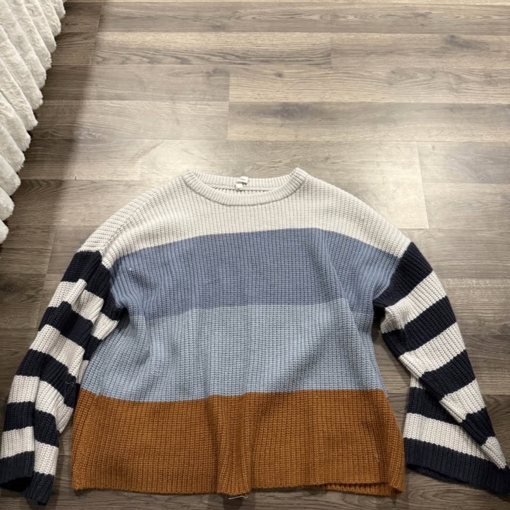 Wishlist Women's Crewneck Sweater - Cream, Blue, Black, Brown